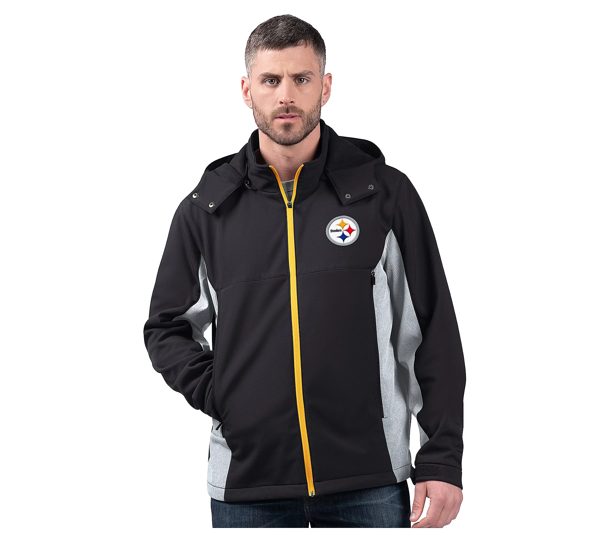 NthtFL Men's Soft Shell Bonded Jacket